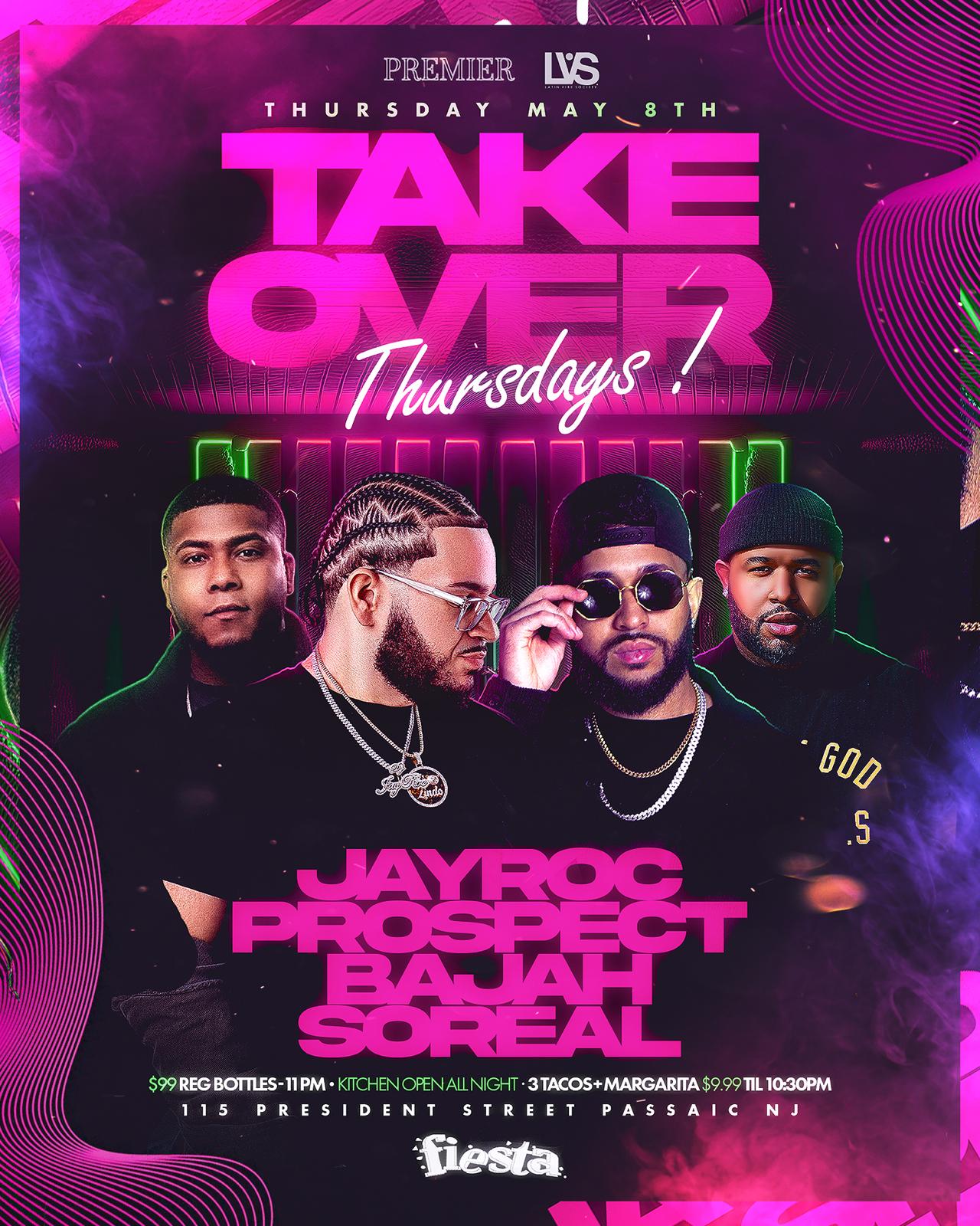 DJ JAYROC, PROSPECT, BAJAH, SOREAL