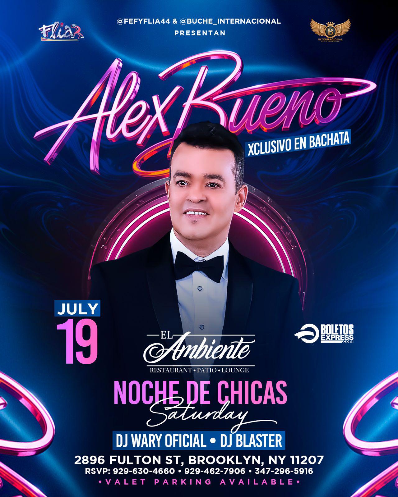 ALEX BUENO EXCLUSIVO  EN BACHATA