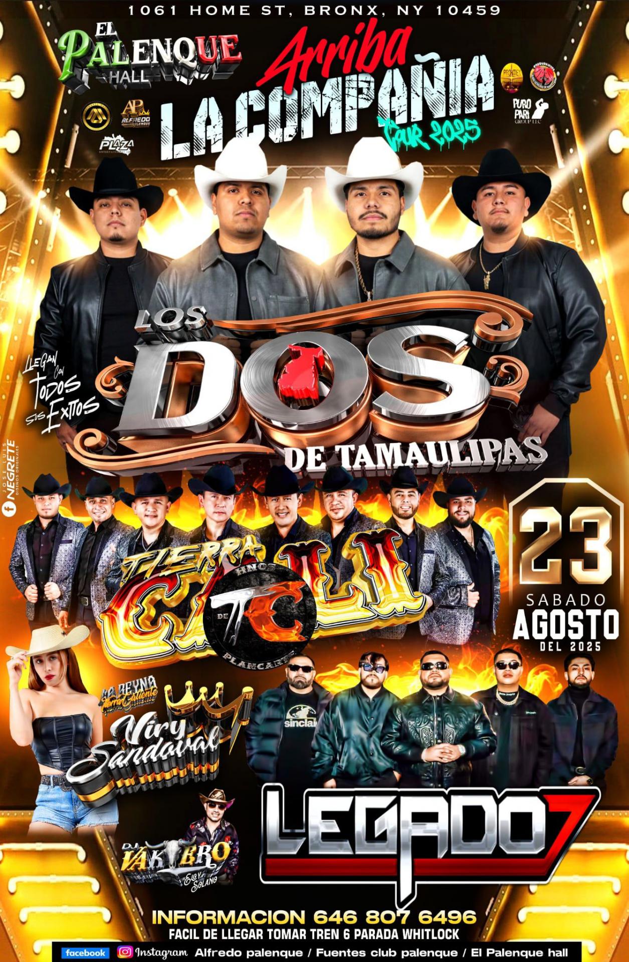 LOS DOS DE TAMAULIPAS | TIERRA CALI | VIRY SANDOVAL & LEGADO 7