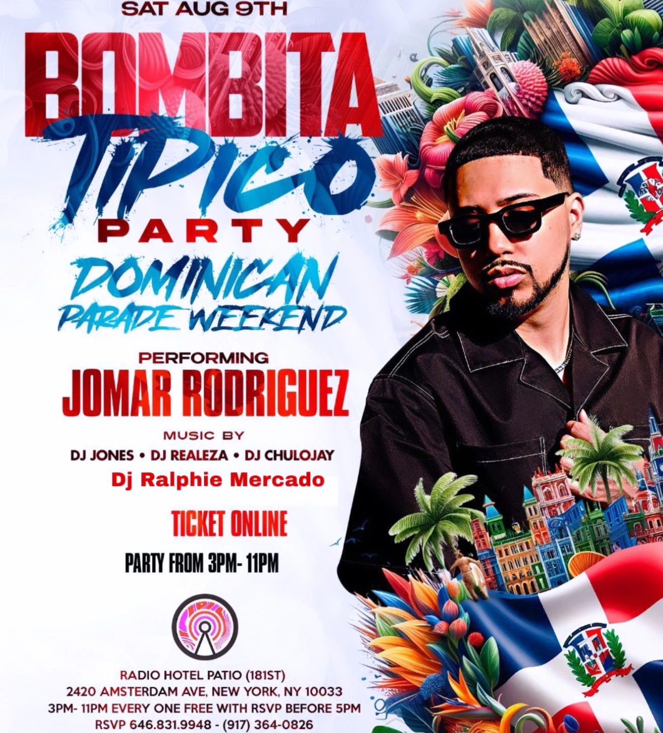 Buy tickets for Bombita Tipico Party!!! Bombita Tipico Party!!!