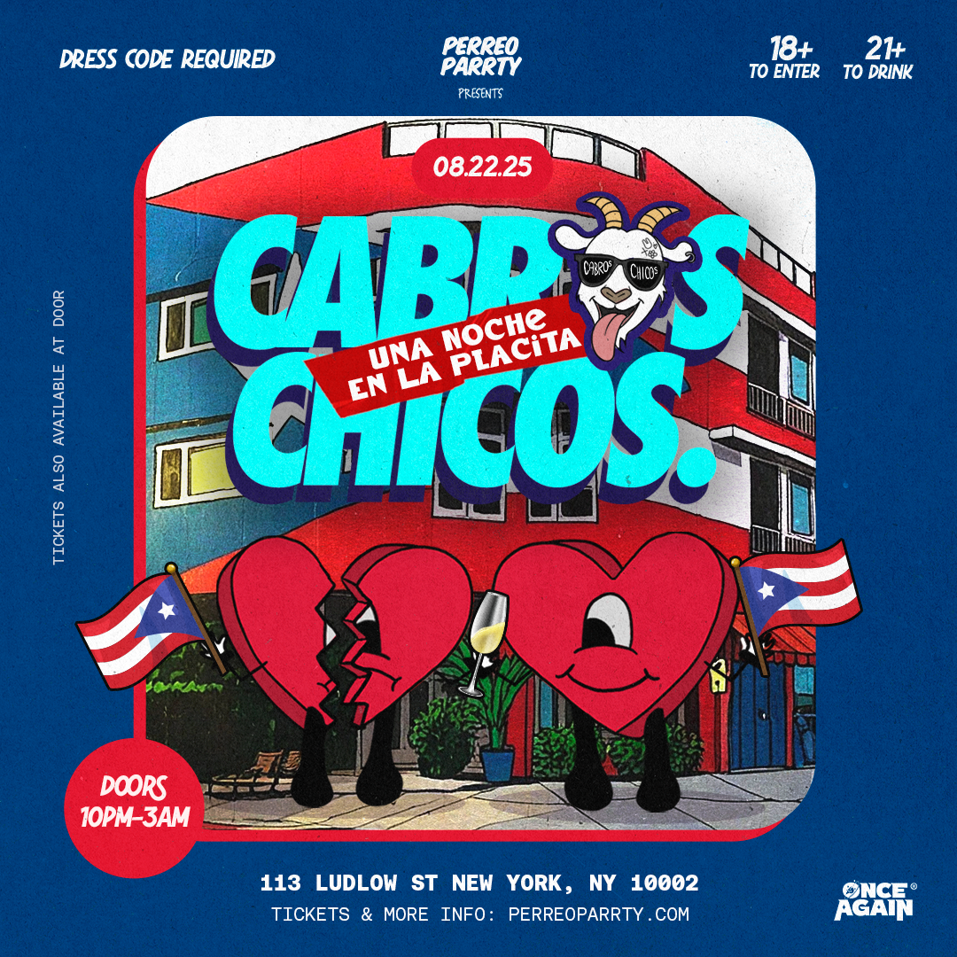 Cabros Chicos - Una Noche En La Placita | Reggaeton Dance Party in NY (18+)