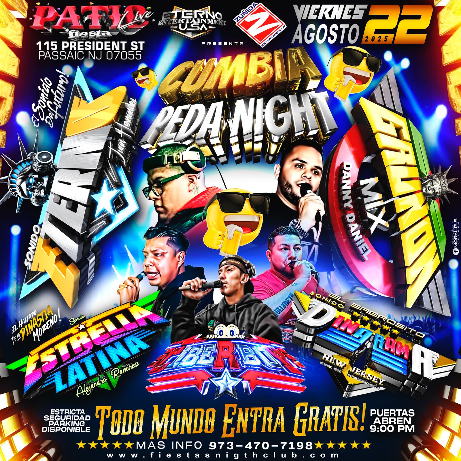 SONIDO ETERNO, GRUÑON MIX, ESTRELLA LATINA, SONIDO DINARAMA, CIBERBOY