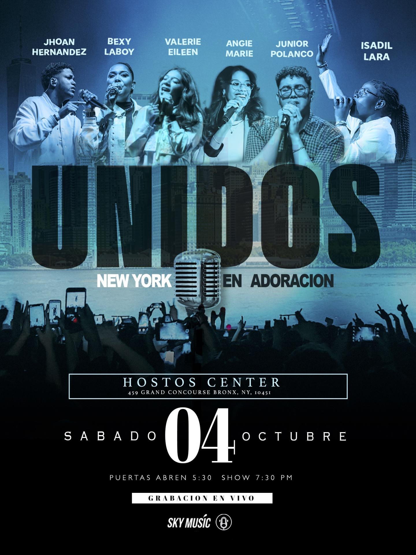 UNIDOS EN ADORACION - GRABACION EN VIVO