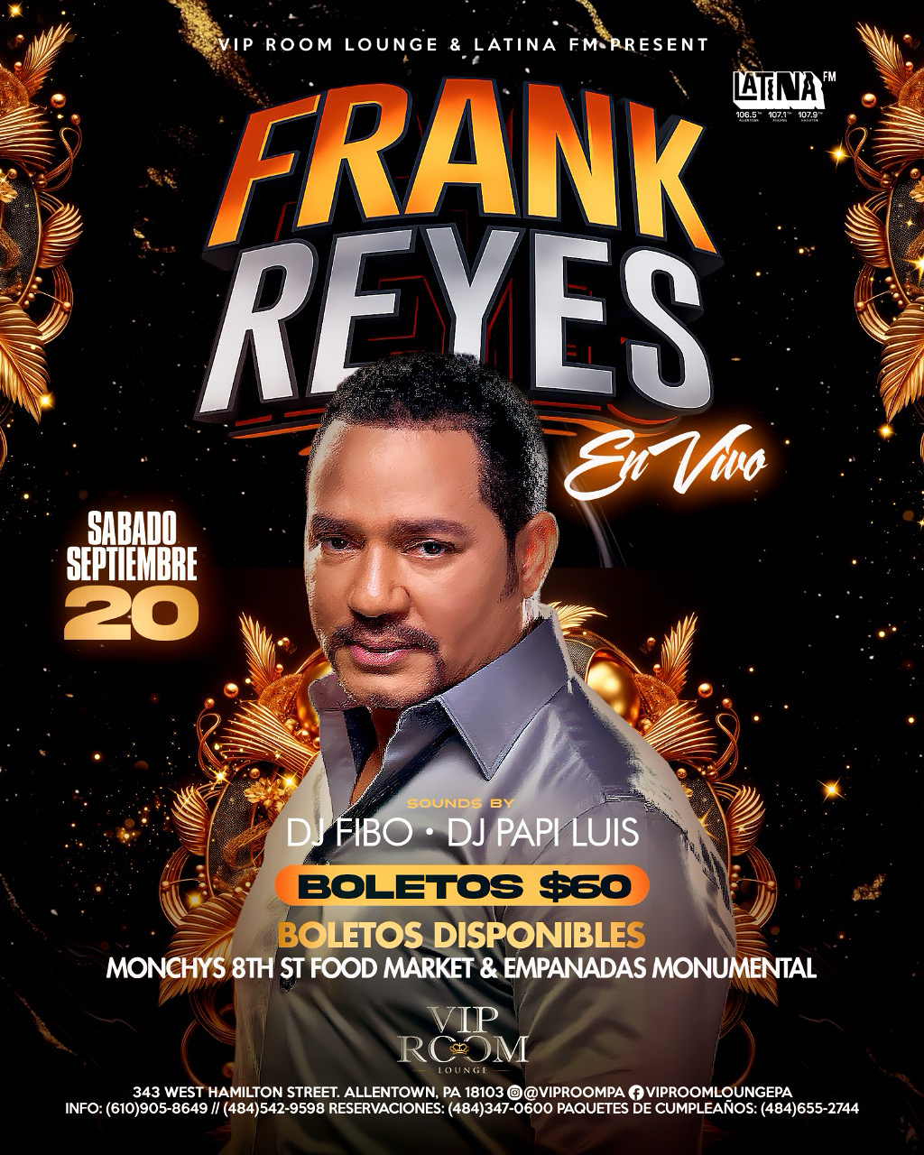 FRANK REYES VIP