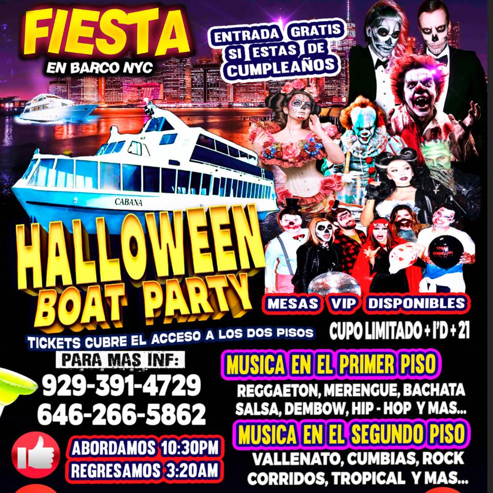 Buy tickets for HALLOWEEN EN BARCO - Ultimos 45 Tickets Disponibles HALLOWEEN EN BARCO - Ultimos 45 Tickets Disponibles