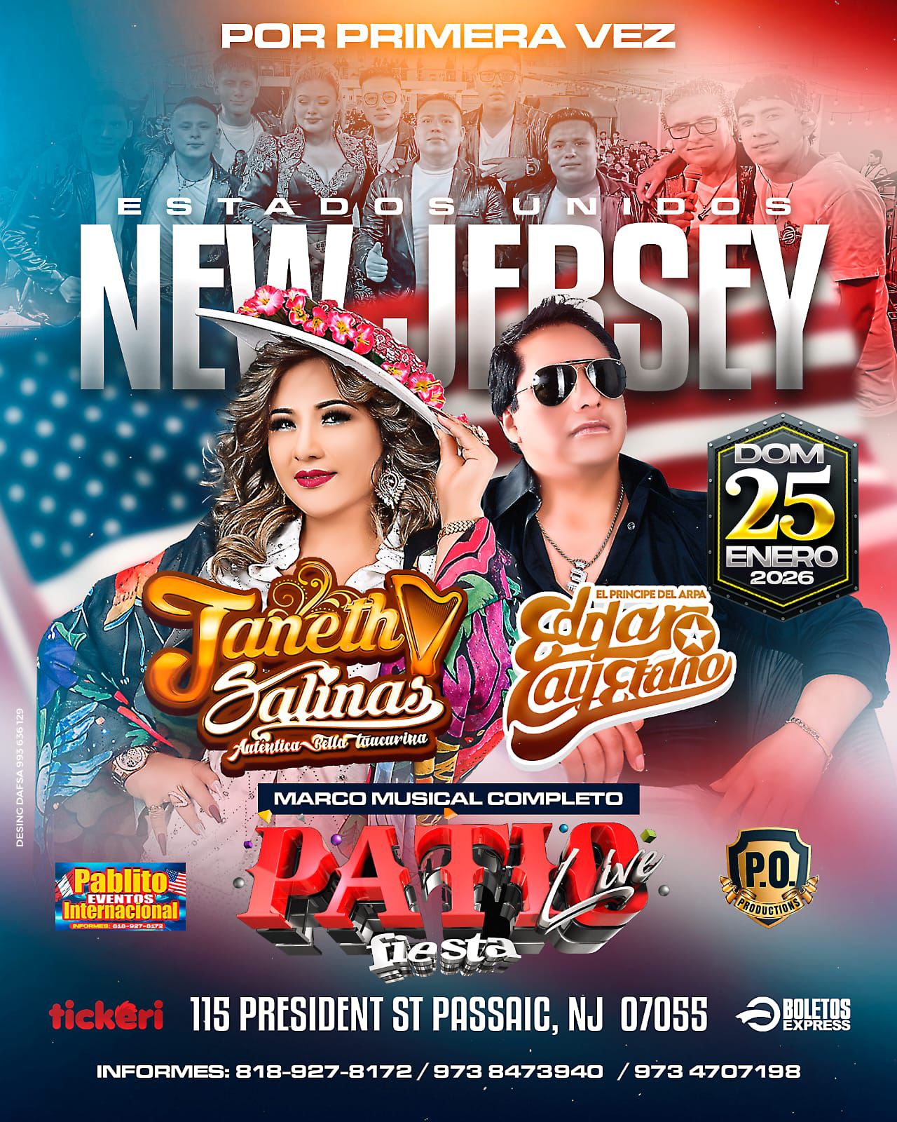 Buy tickets for JEANETH SALINAS, EDGAR CAYETANO JEANETH SALINAS, EDGAR CAYETANO