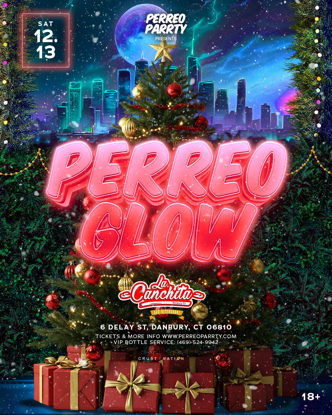Buy tickets for PERREO GLOW: CHRISTMAS EDITION — Danbury, CT (18+) PERREO GLOW: CHRISTMAS EDITION — Danbury, CT (18+)