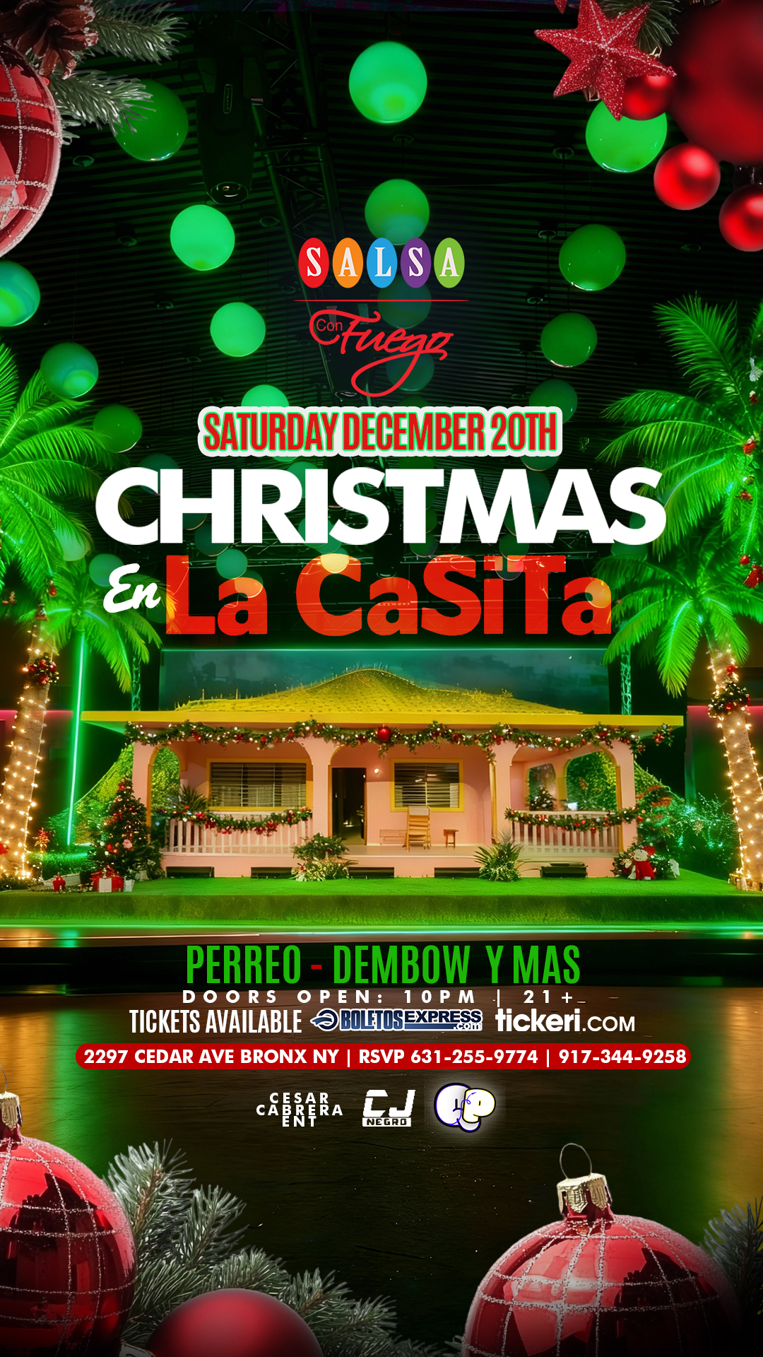 Buy tickets for CHRISTMAS EN LA CASITA CHRISTMAS EN LA CASITA
