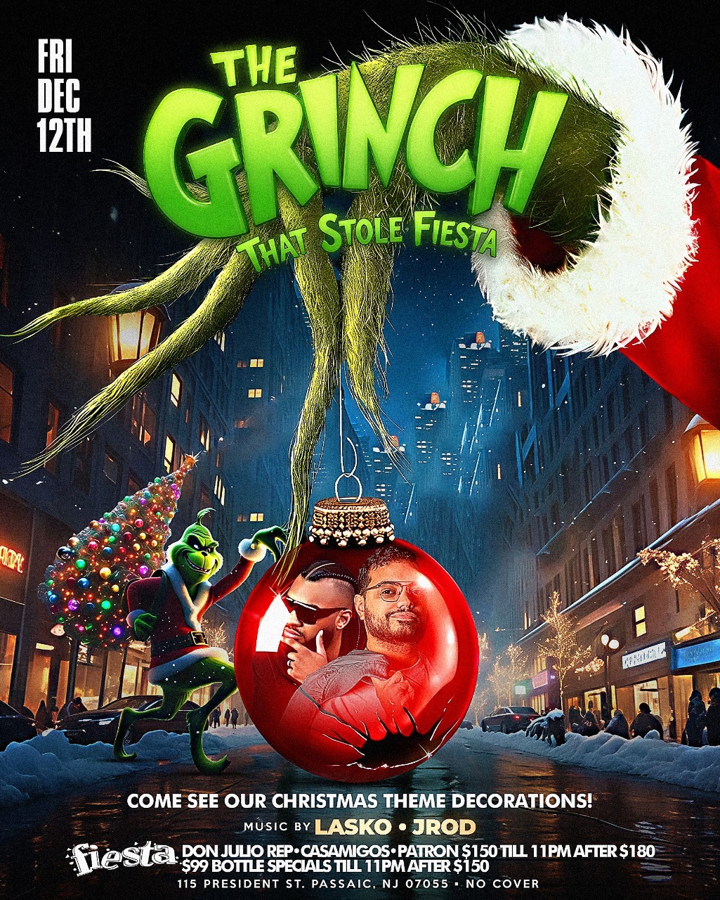 Buy tickets for THE GRINCH THAT STOLE FIESTA THE GRINCH THAT STOLE FIESTA