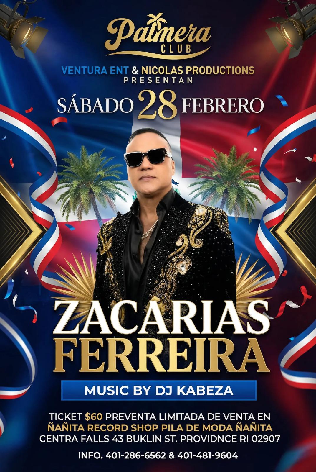 Buy tickets for ZACARIAS FERREIRA ZACARIAS FERREIRA