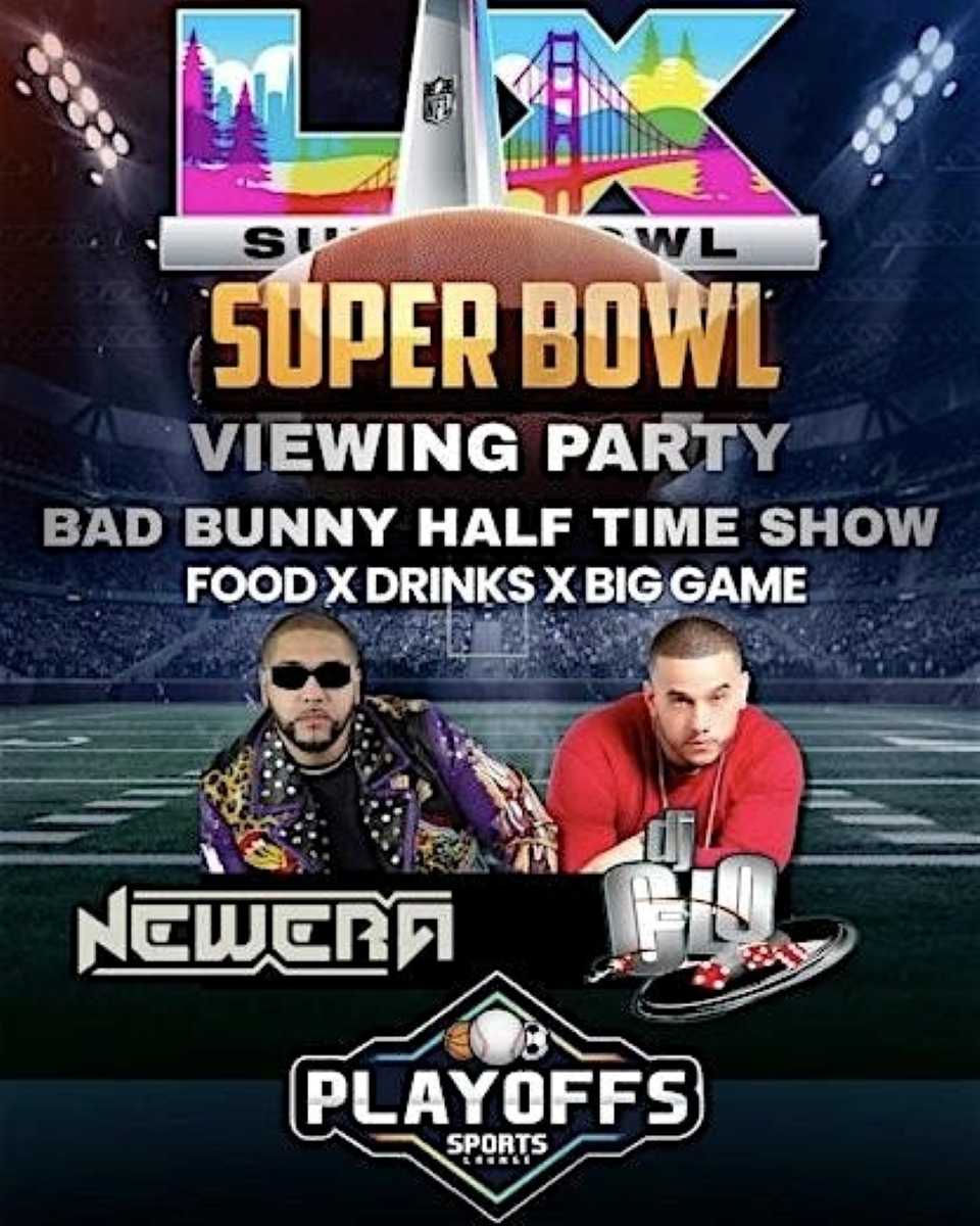Playoffs Sports Lounge Super Bowl Party Viewing Party