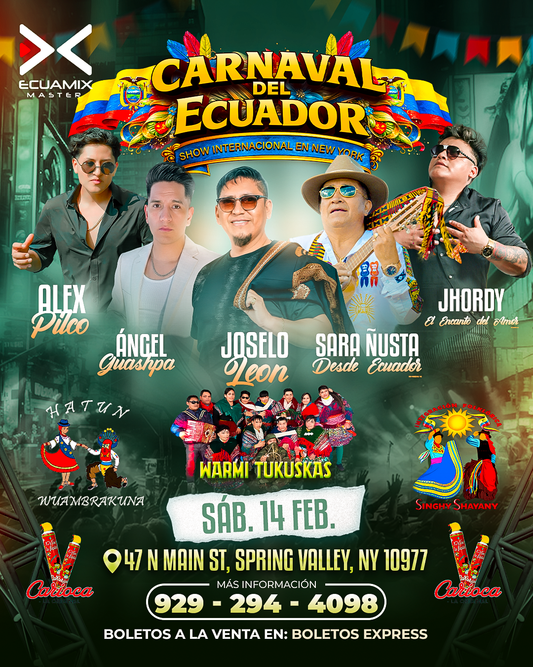 CARNAVAL DEL ECUADOR  (SPRING VALLEY)