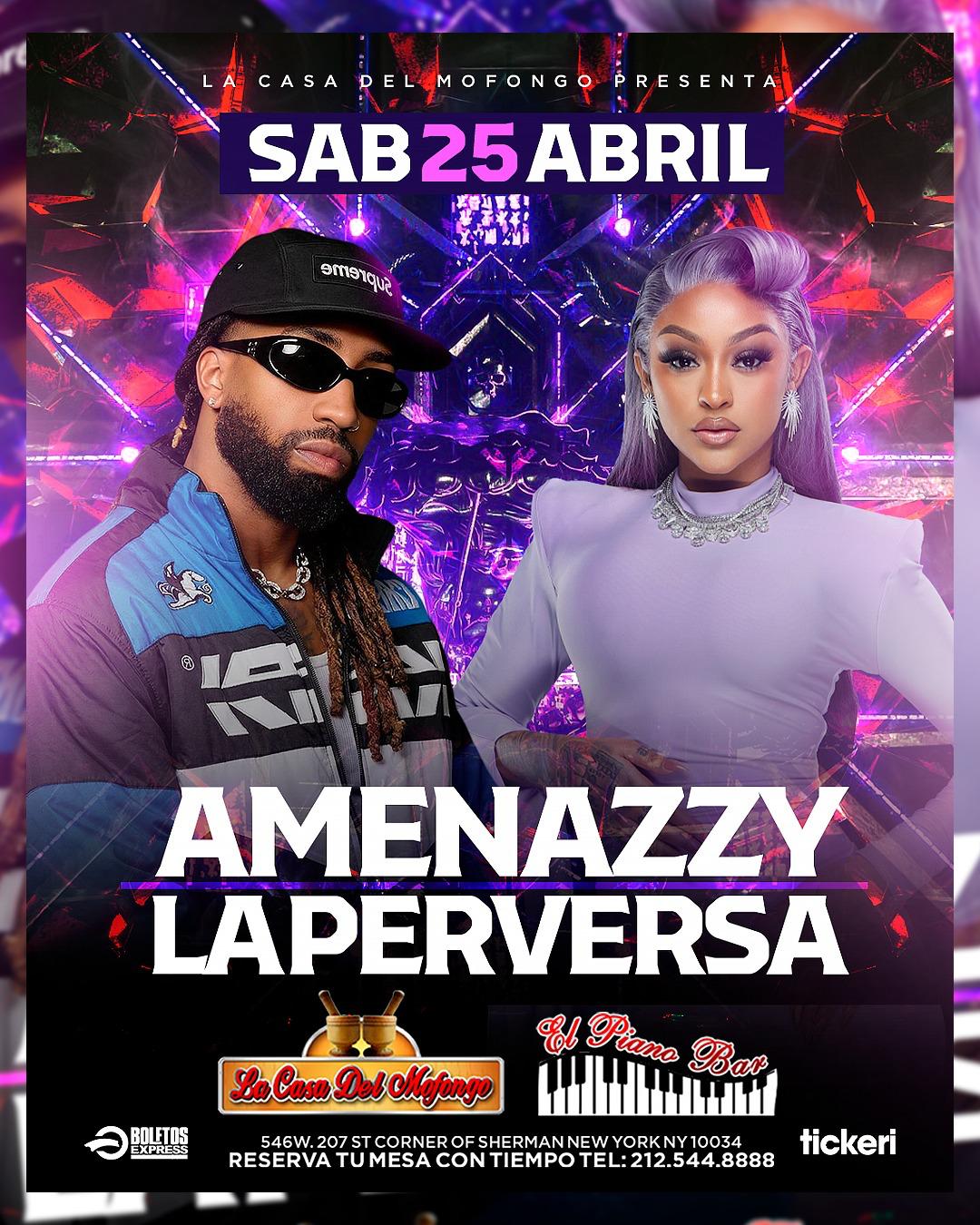 Buy tickets for AMENAZZY | LA PERVERSA AMENAZZY | LA PERVERSA
