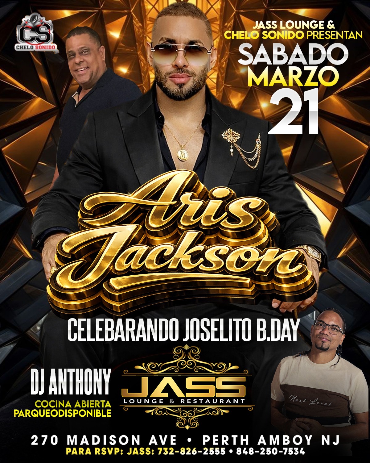 Buy tickets for ARIS JACKSON ARIS JACKSON