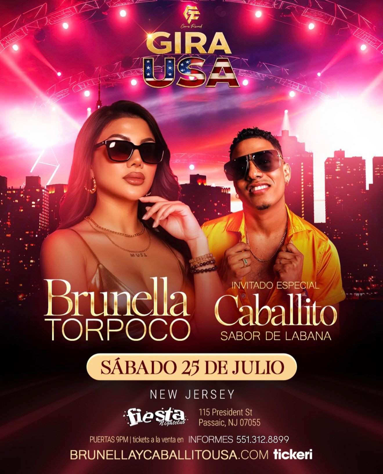 Buy tickets for BRUNELLA TORPOCO & CABALLITO BRUNELLA TORPOCO & CABALLITO