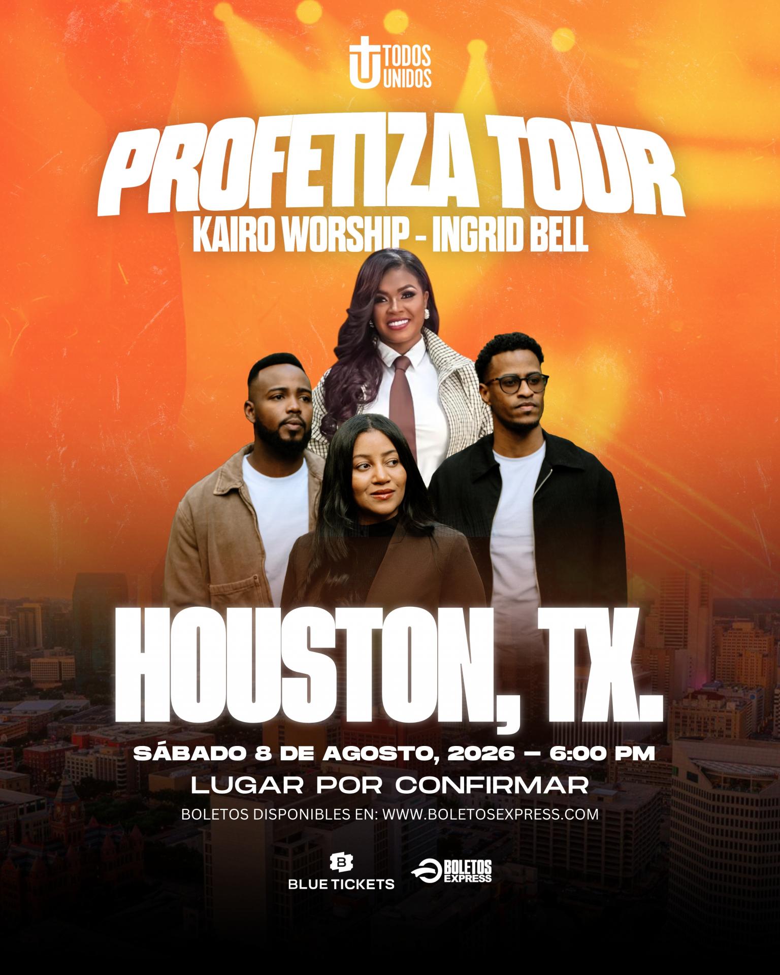 Buy tickets for PROFETIZA TOUR - HOUSTON, TX. PROFETIZA TOUR - HOUSTON, TX.