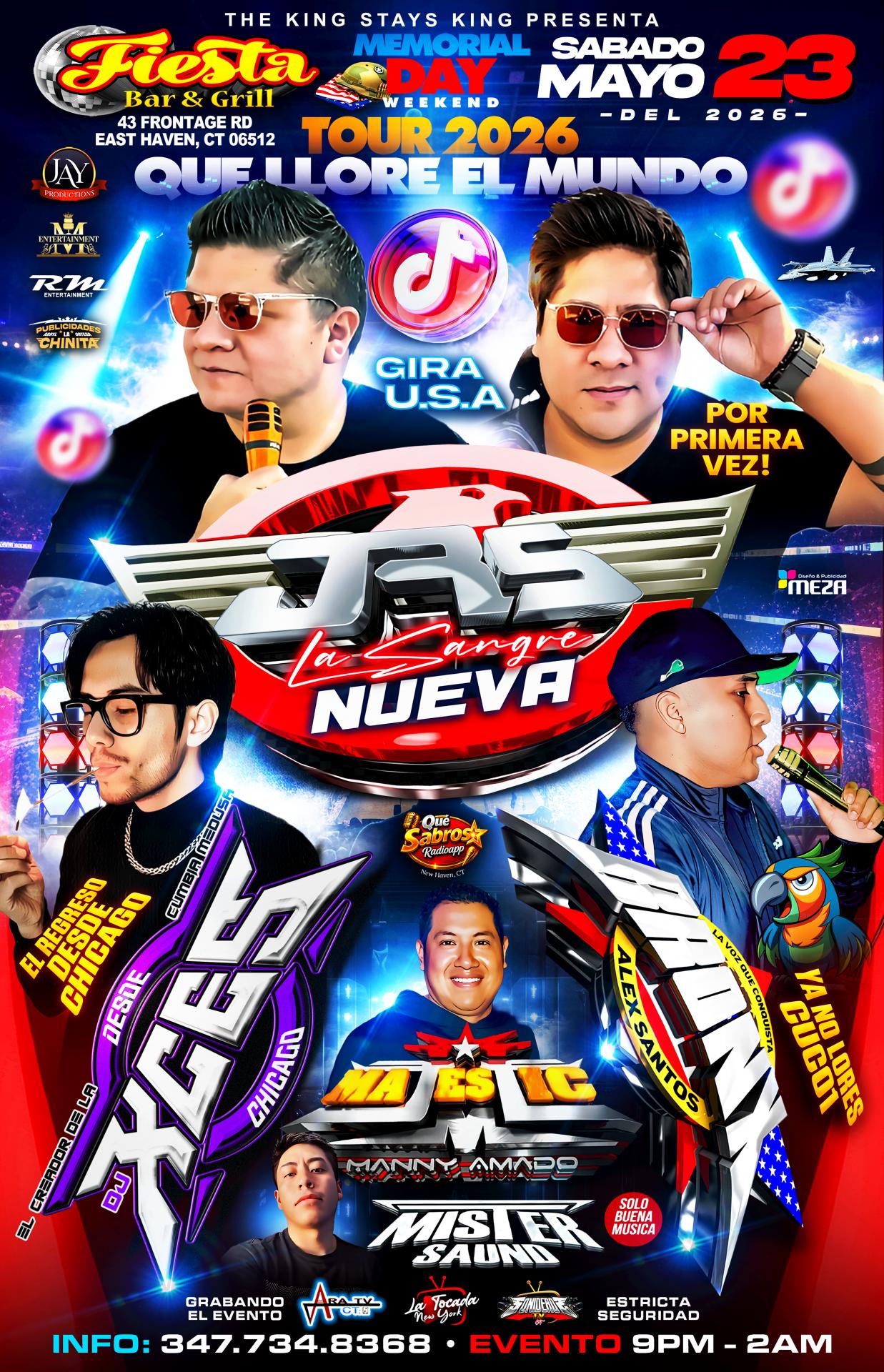 Buy tickets for LOS JRS LA SANGRE NUEVA | XCES | MAGIA | MAJESTIC | MISTER SAUND LOS JRS LA SANGRE NUEVA | XCES | MAGIA | MAJESTIC | MISTER SAUND