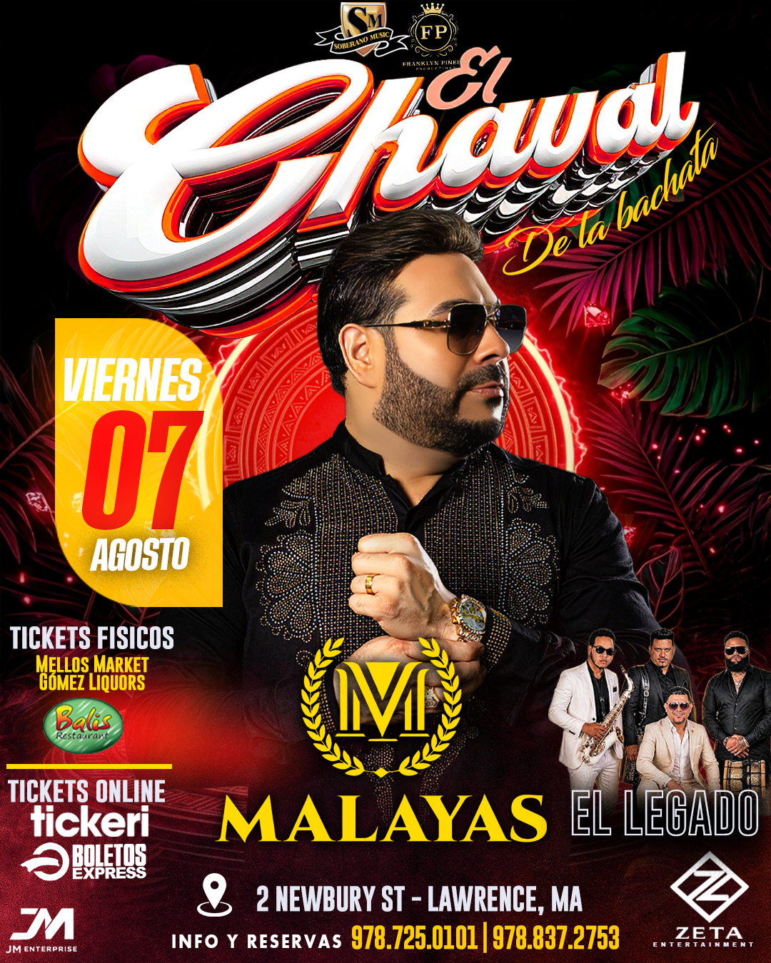 Buy tickets for EL CHAVAL DE LA BACHATA EL CHAVAL DE LA BACHATA
