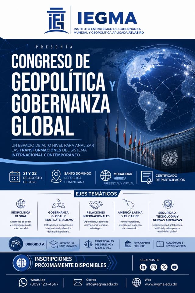 Buy tickets for Congreso de Geopolítica y Relaciones Internacionales Congreso de Geopolítica y Relaciones Internacionales