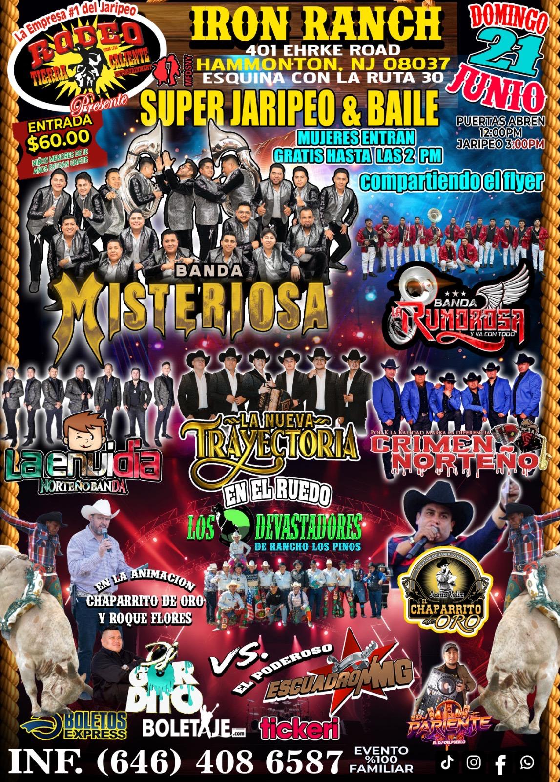 Buy tickets for BANDA LA MISTERIOSA | LA RUMOROSA | LA NUEVA TRAYECTORIA BANDA LA MISTERIOSA | LA RUMOROSA | LA NUEVA TRAYECTORIA