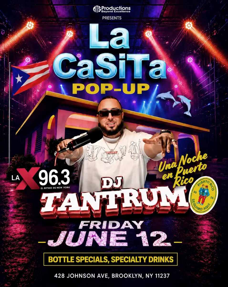 La Casita Pop-Up Brooklyn | DJ Tantrum Live at La Casita – June 12