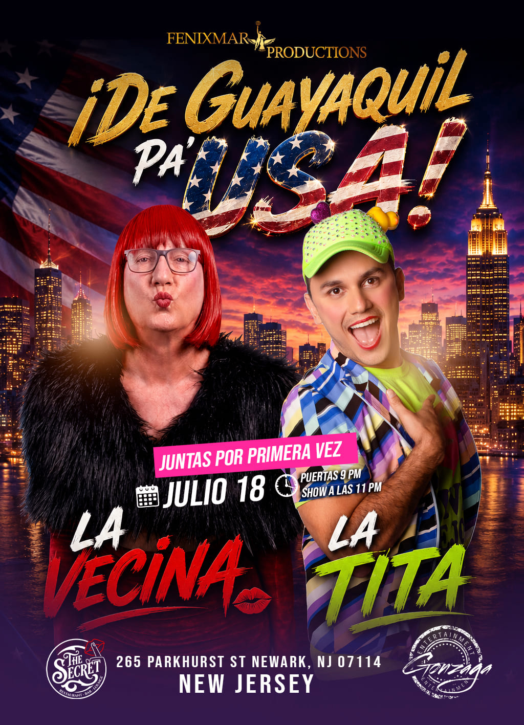 Buy tickets for De Guayaquil Pa' USA De Guayaquil Pa' USA