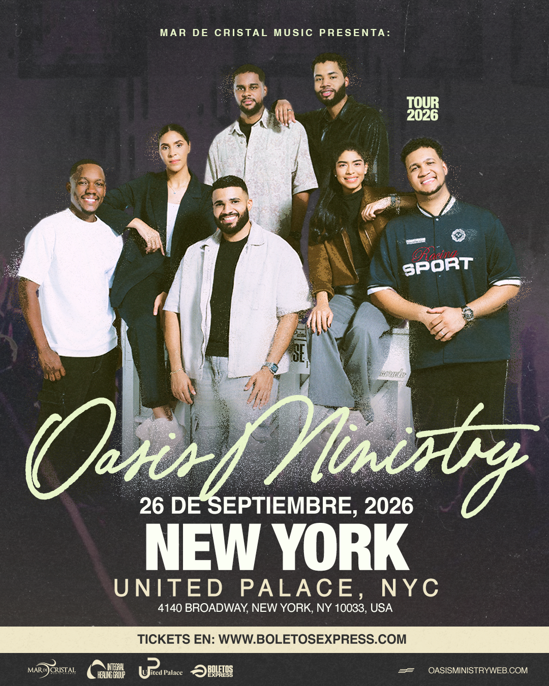 Buy tickets for Oasis Ministry Oasis Ministry