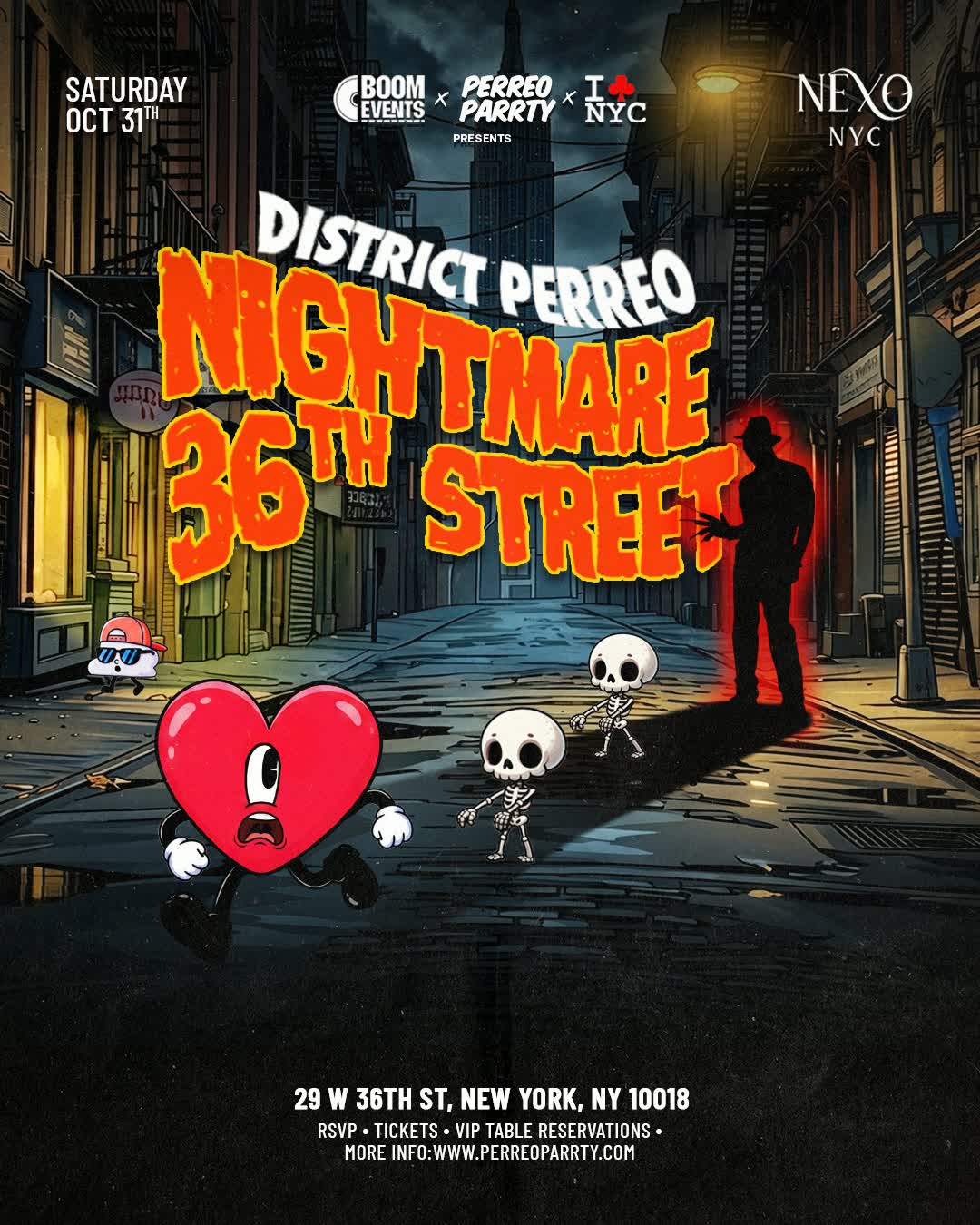 Nightmare on 36th Street Halloween Parrty at Nexo Nightclub